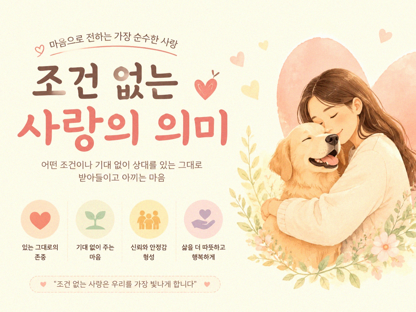 반려동물이 내게 가르쳐준 삶의 자세