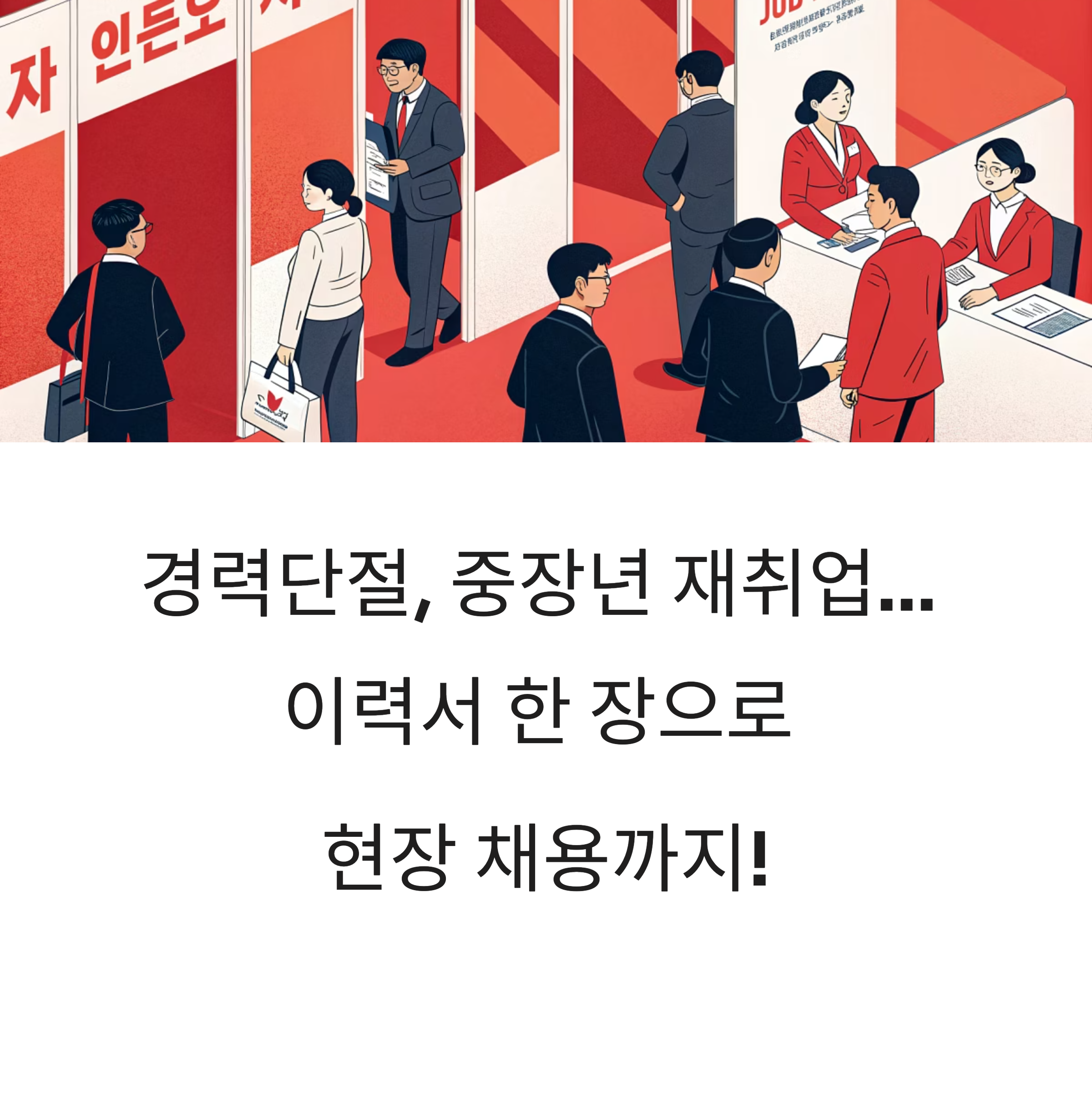 경력 단절, 중장년 재취업....