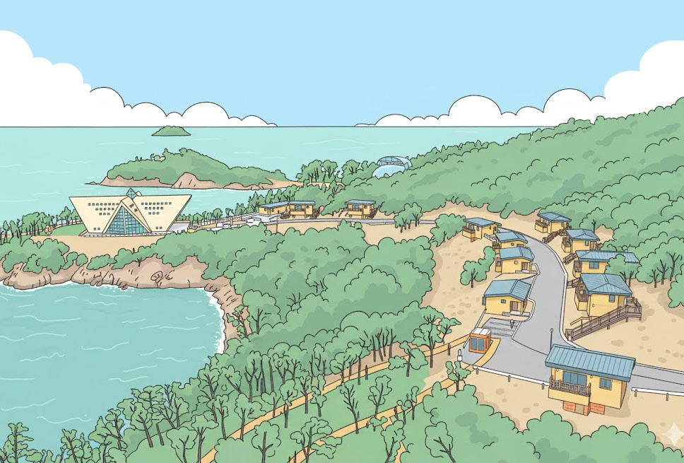 군산 신시도 자연휴양림