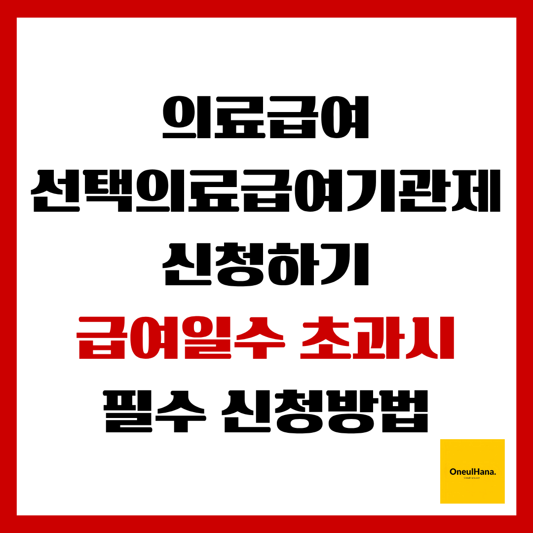 의료급여 선택의료급여기관제