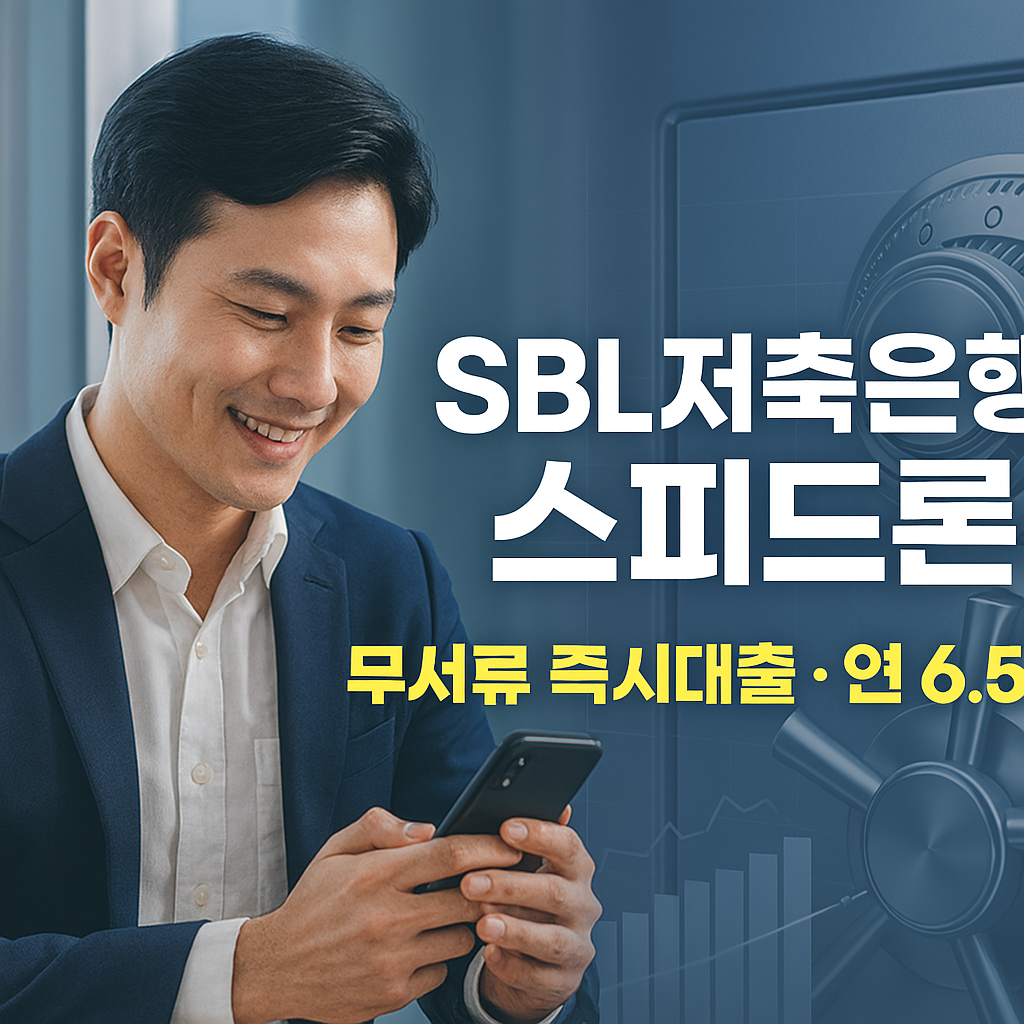 SBL저축은행 예금자보호 및 직장인대출 안내 썸네일