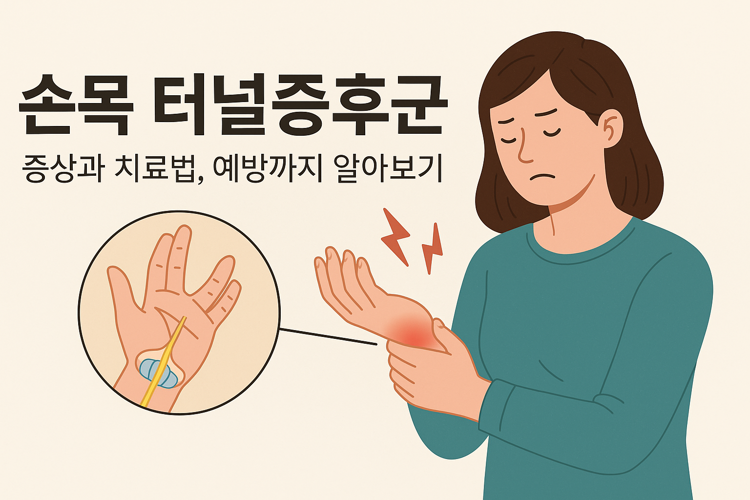 손목 터널증후군에 관한 사진