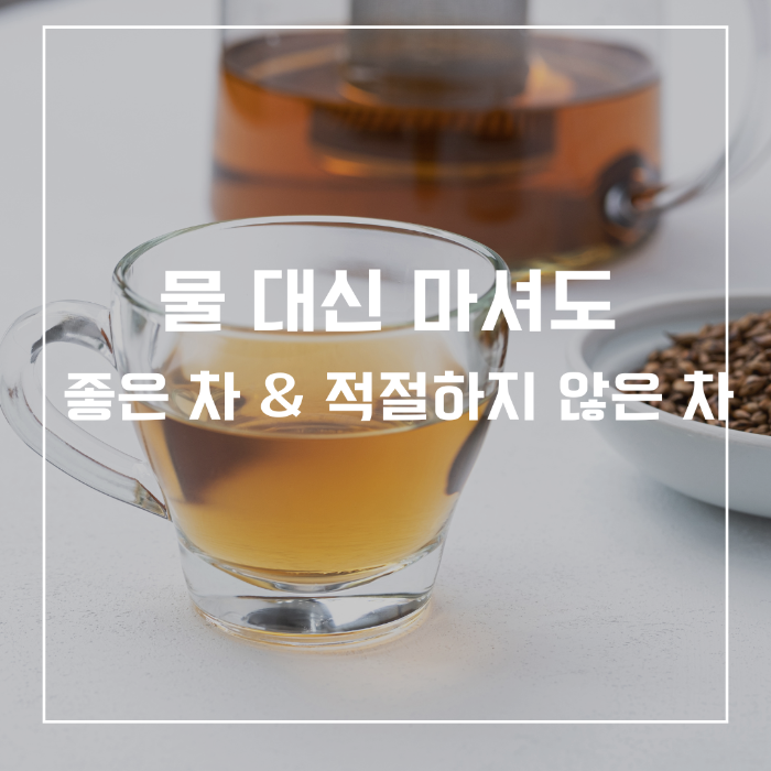 물대신 마셔도 좋은 차
