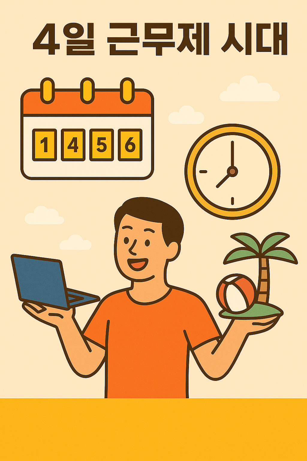 주 4일제 시대의 정석적인 루틴 가이드