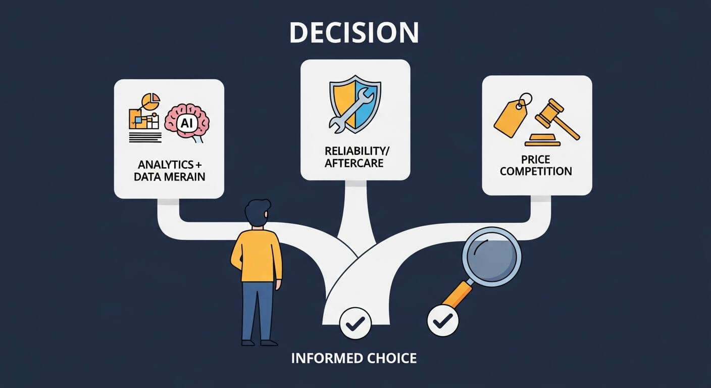 결론: 사용자 성향에 따라 선택 기준이 달라진다