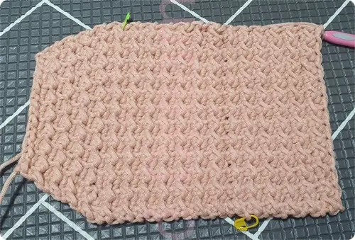 디어크로쉐 DIY 진달래꽃 리본 가방