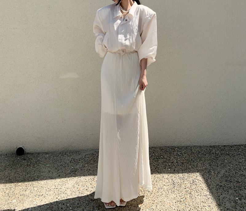 샤이닝 봄여름 블루종 점퍼