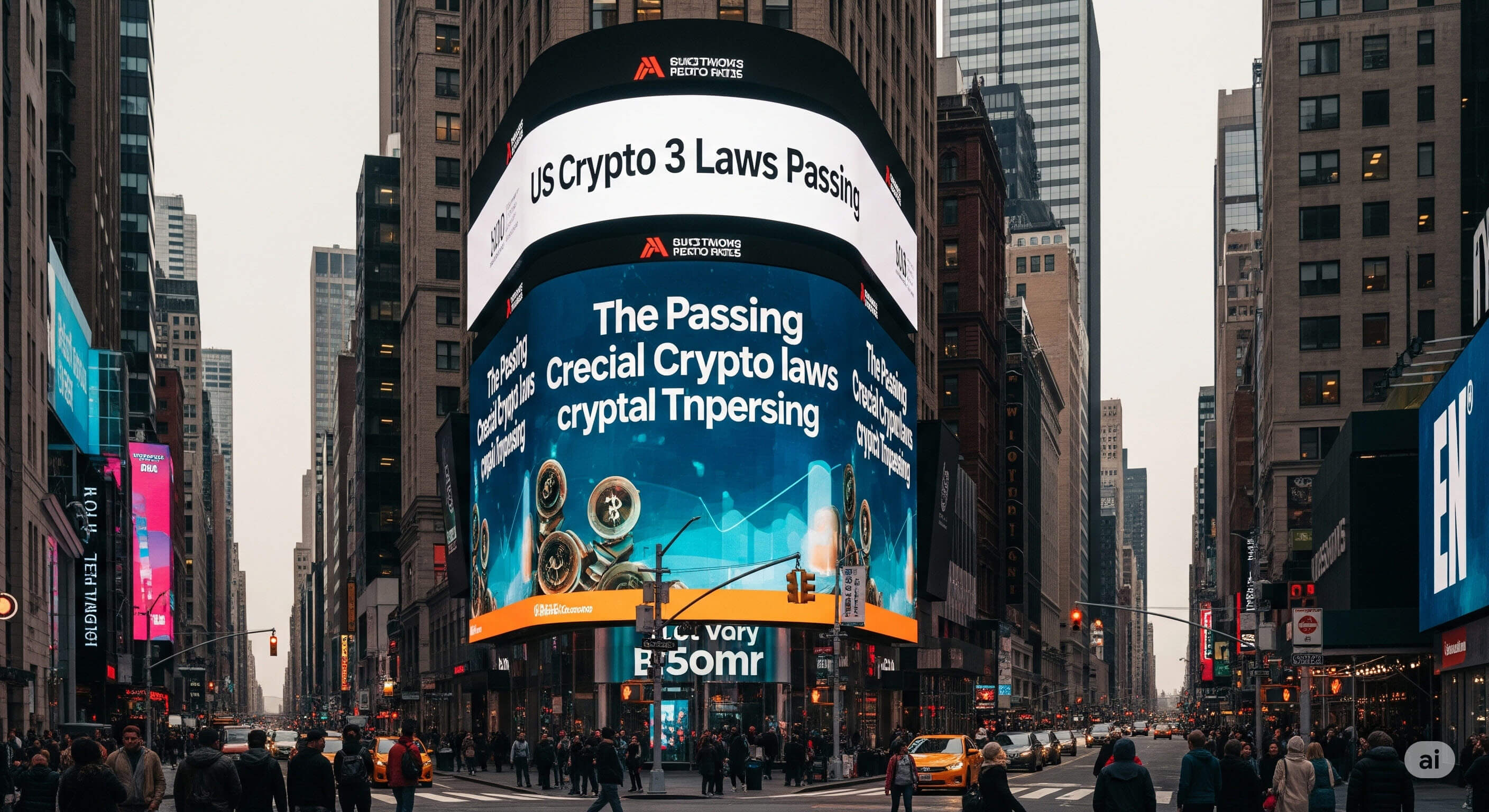 미국 크립토 3 법 통과 이미지