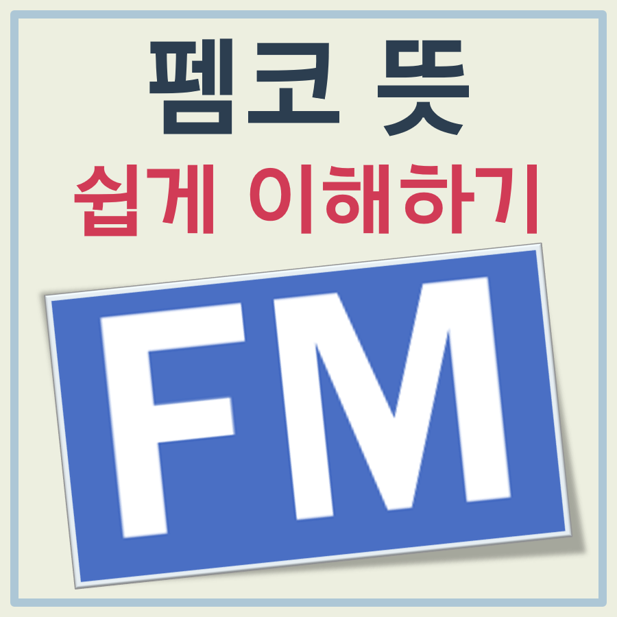 펨코 뜻 대표 이미지