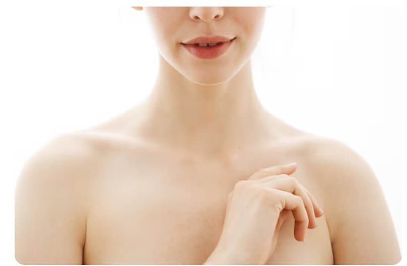 갑상선 기능 저하증 증상을 설명하는 모습