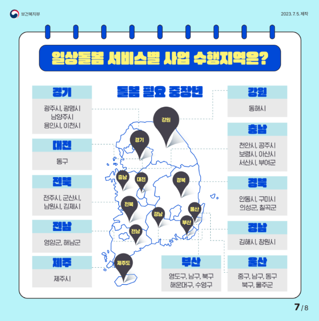 일상 돌봄 서비스