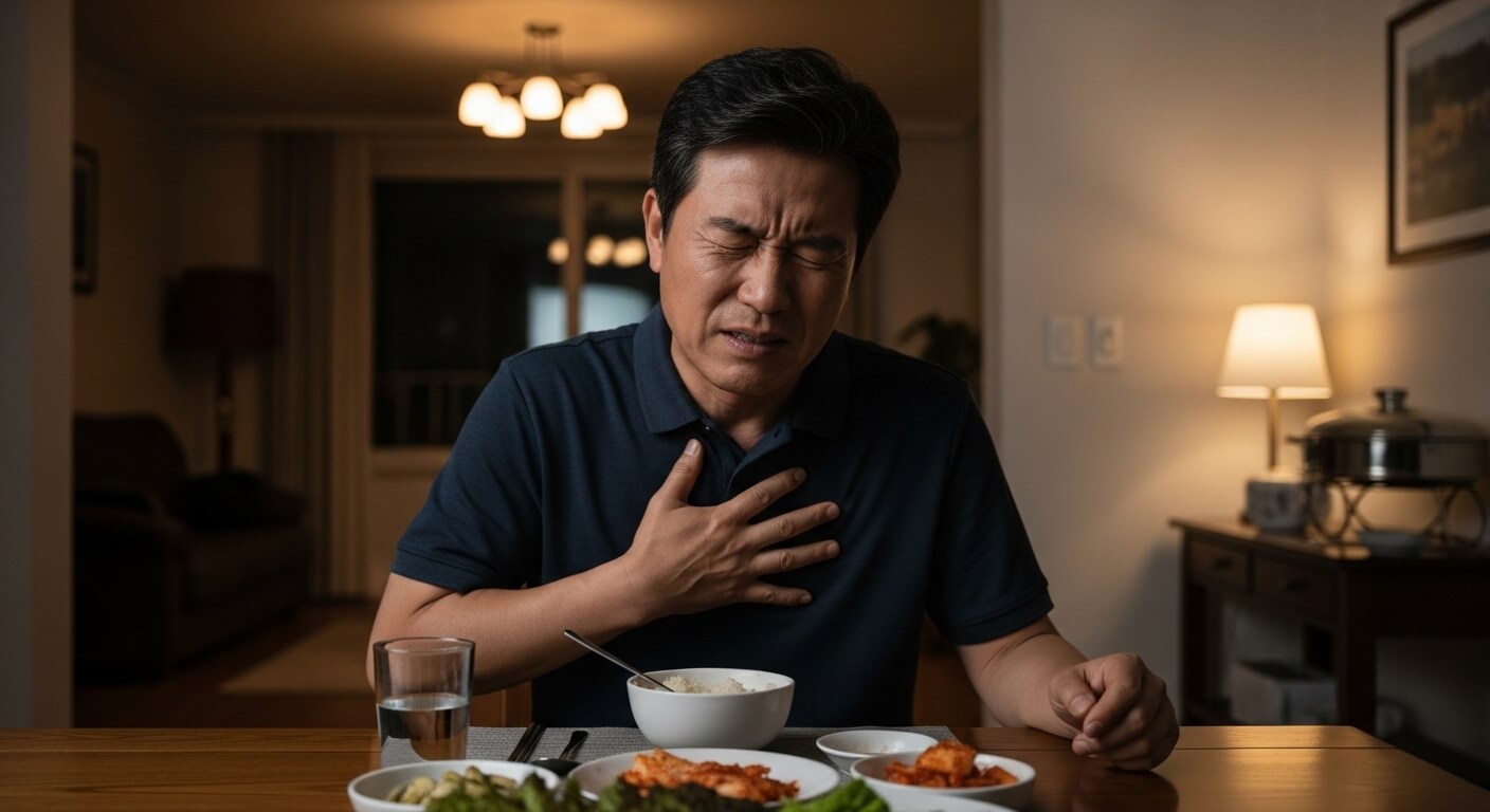 명치 통증 원인 사진 12