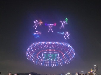 2025 한강 드론 라이트 쇼, 뚝섬한강공원서 무료 공연!