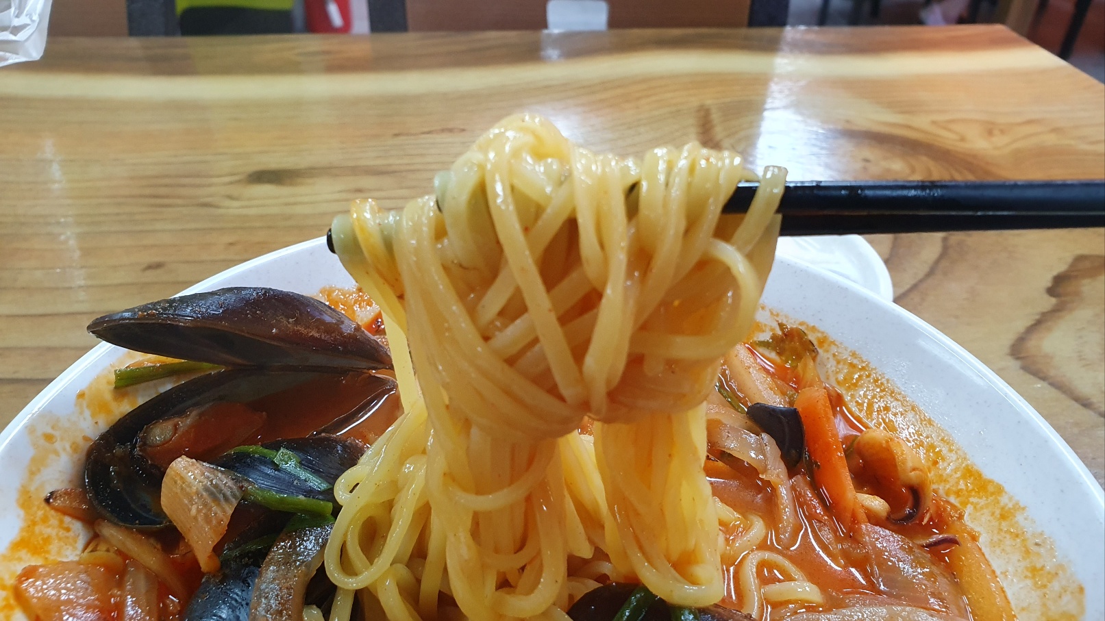 쩜뽕 면발