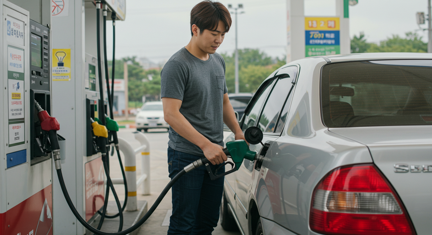 민생회복지원금사용처-주유소