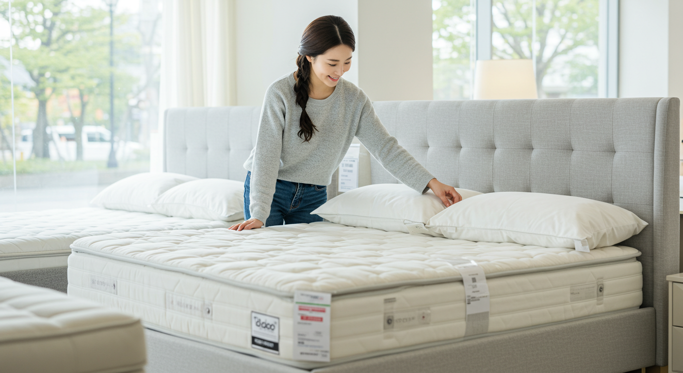 몽제 매트리스 구성 및 커버