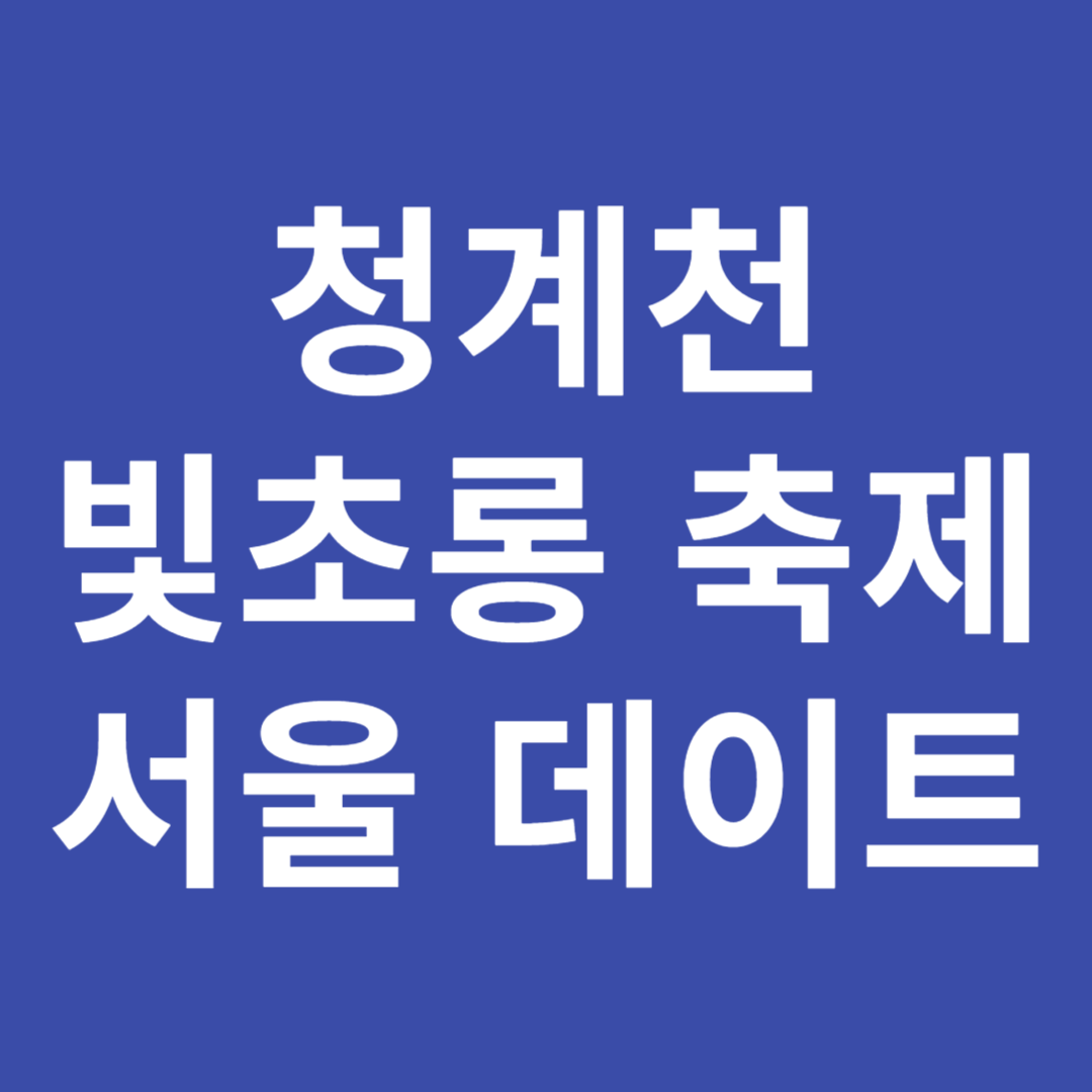 2024 서울빛초롱축제