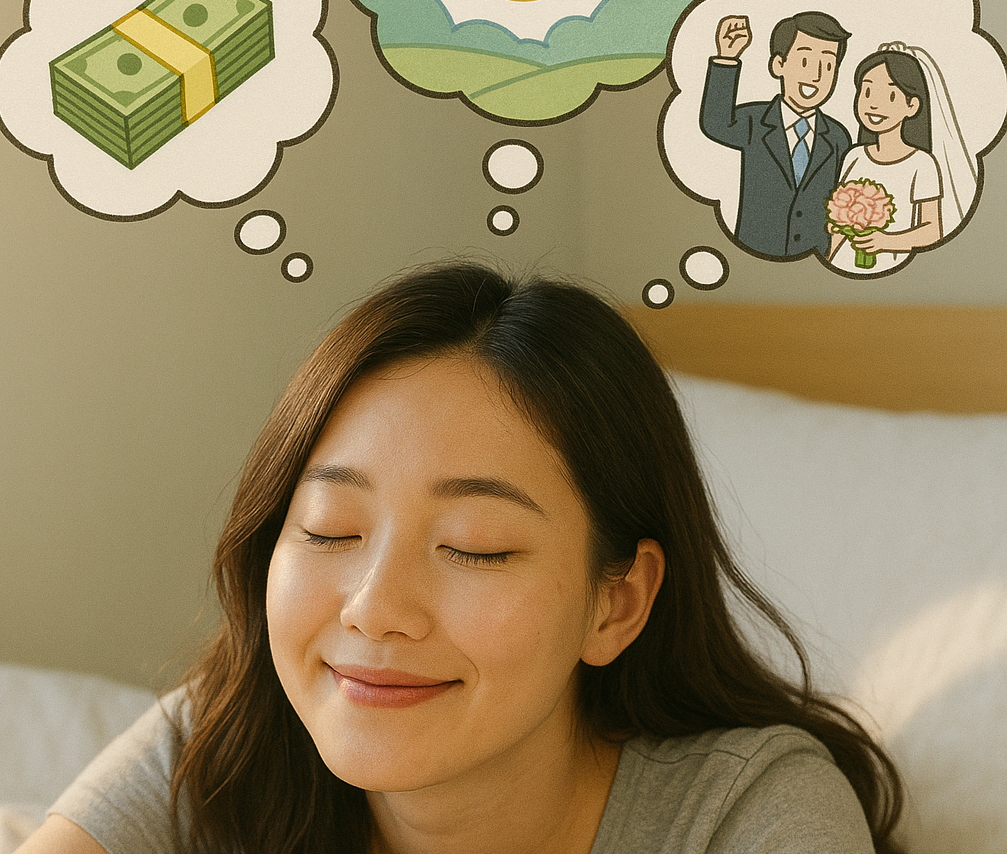 꿈에관한생각을이미지로표현