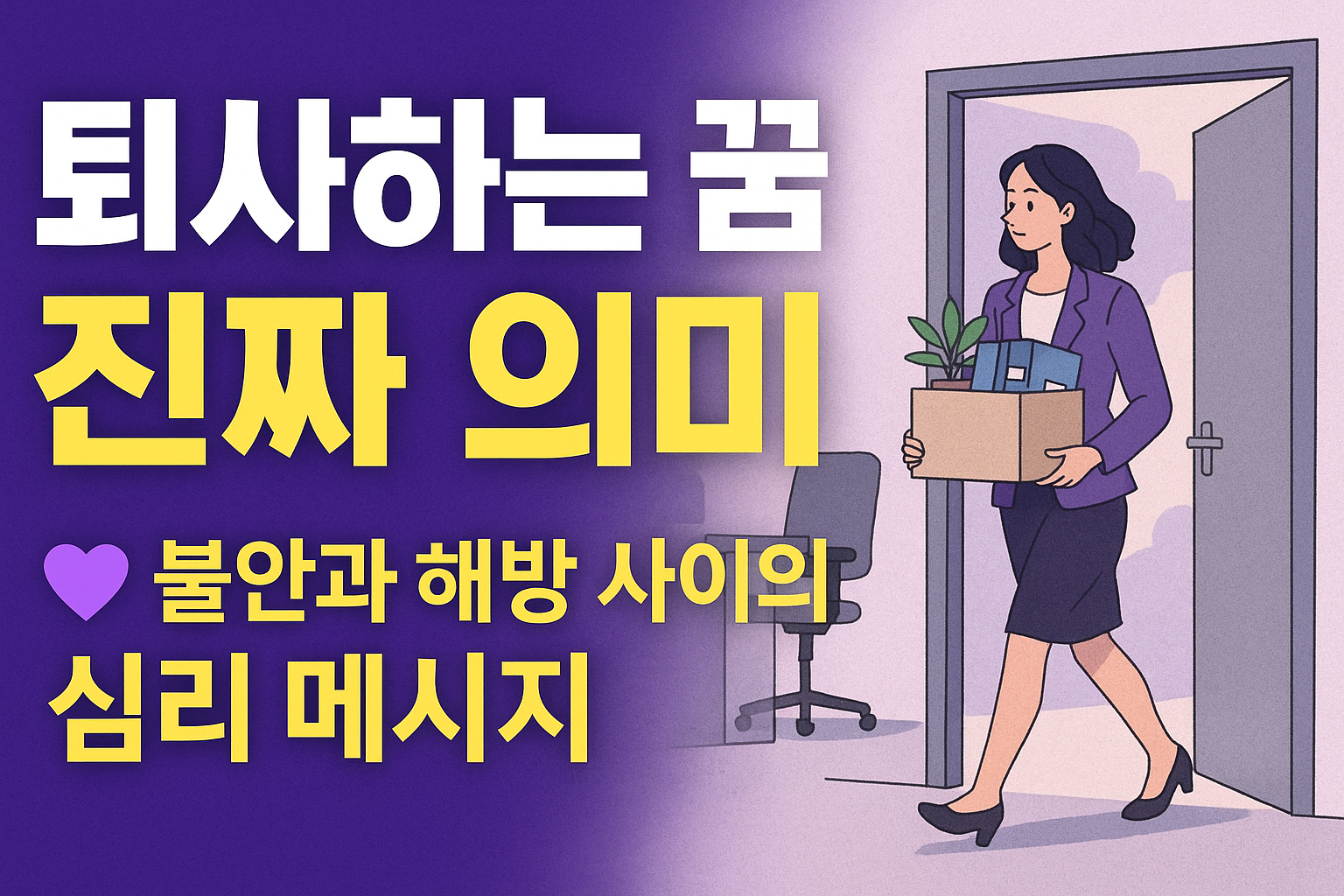 퇴사하는 꿈