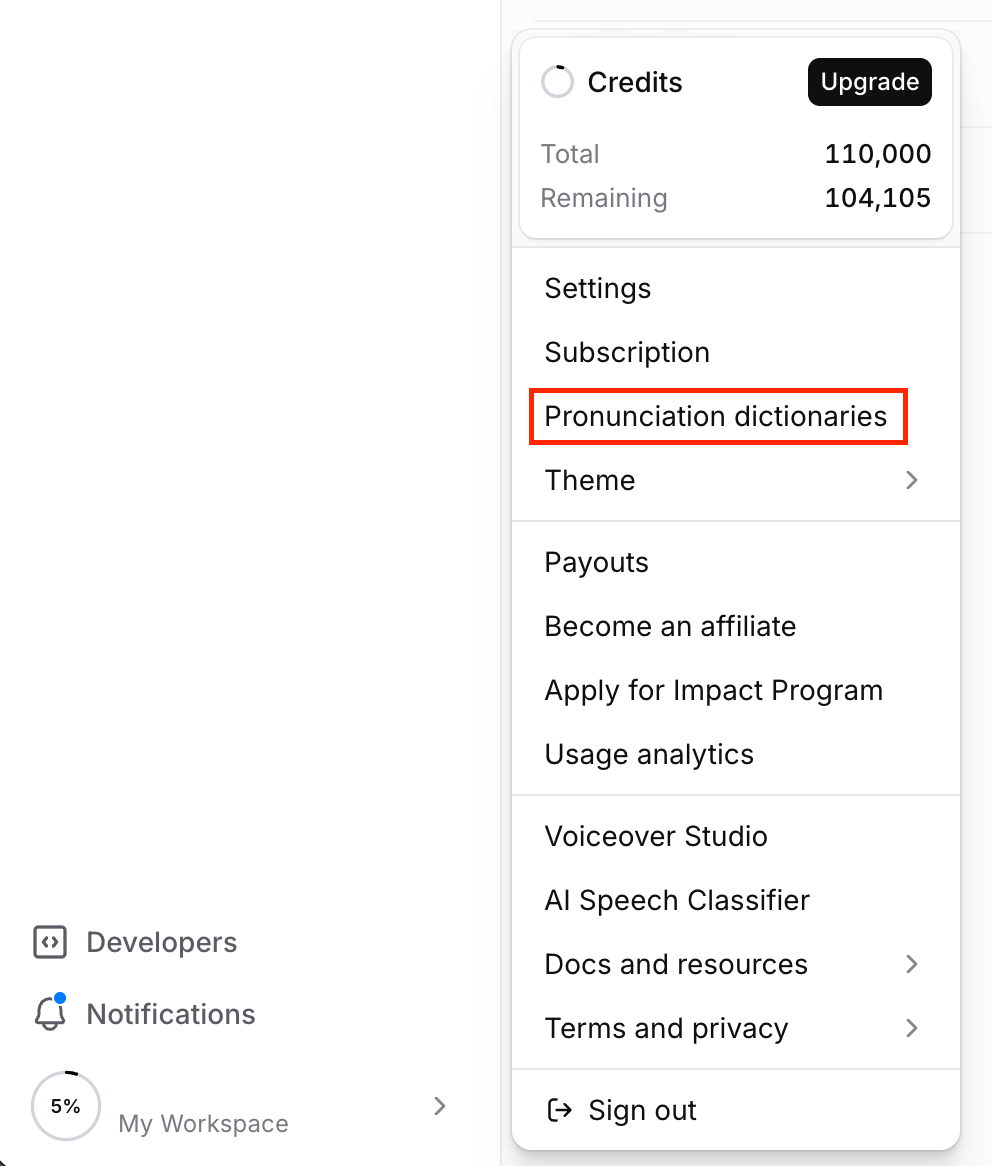 Pronunciation dictionaries
