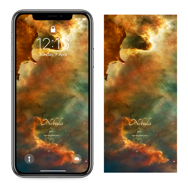 09 성운 C - Nebula 아이폰우주배경화면