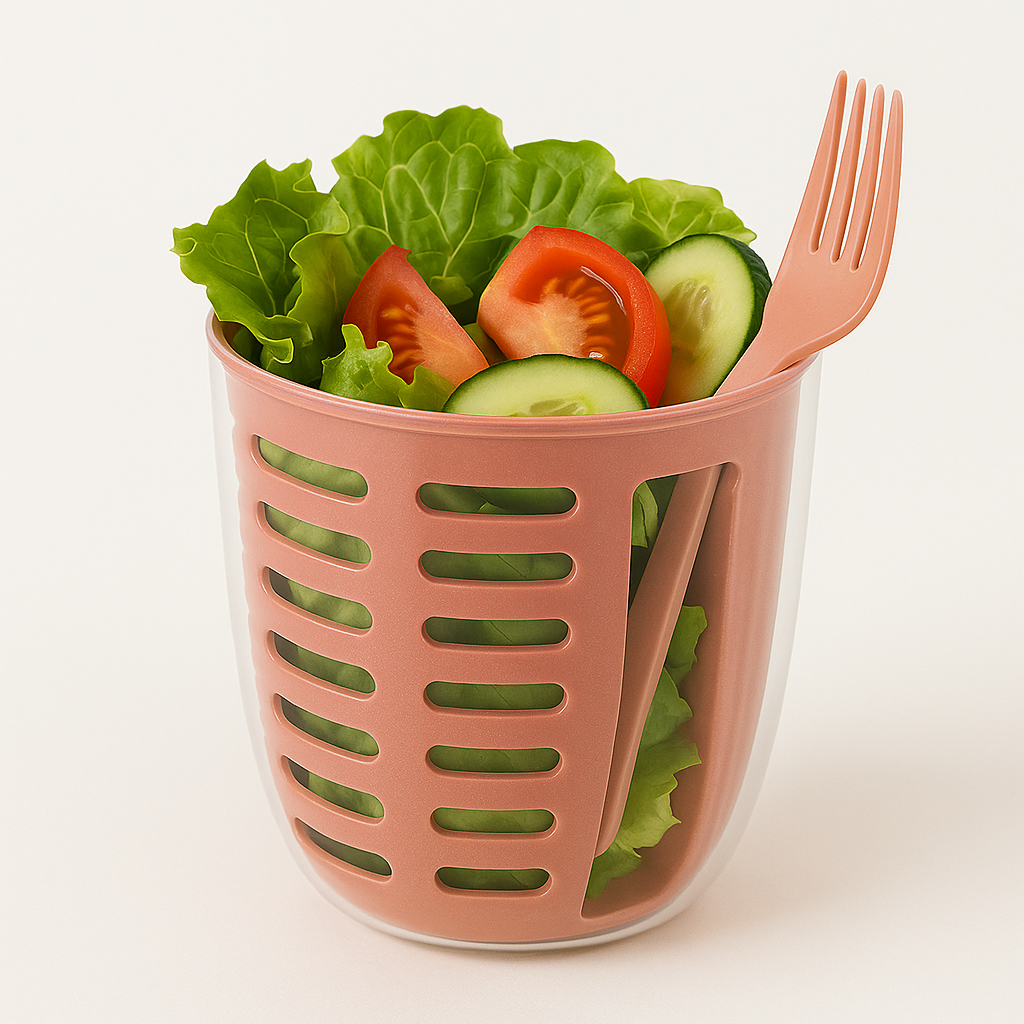 니프리 다이어트 1단 도시락 런치팟 포크 세트 &ndash; 간편함과 휴대성을 한 번에 