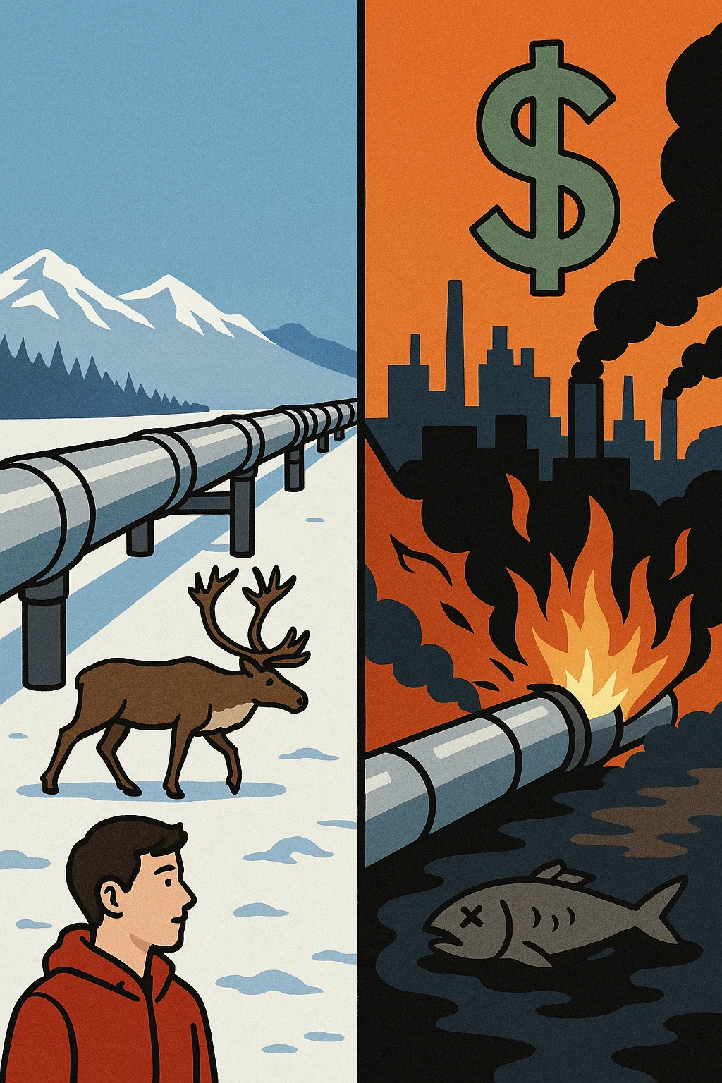 알래스카 달러 사진