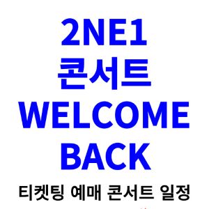 투애니원-콘서트-티켓팅-예매-2024-일정