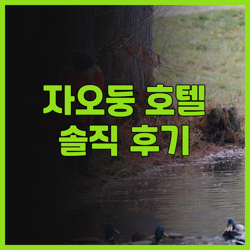 칭다오 자오둥 공항 근처 호텔 추천!