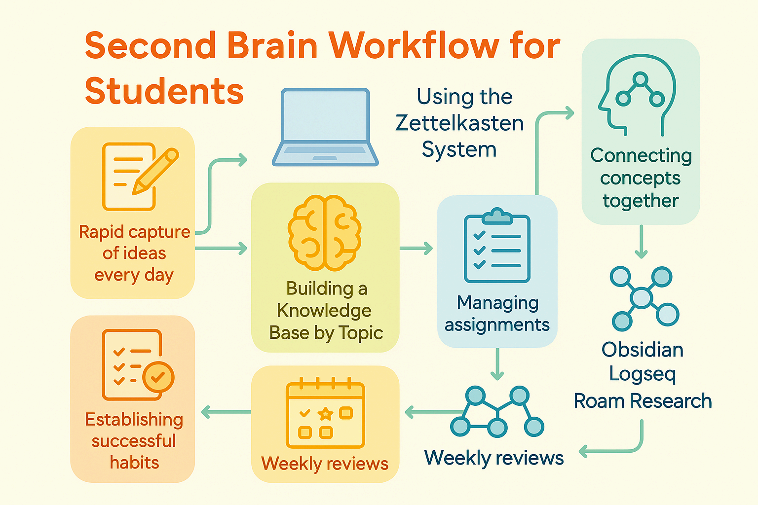 고등학생도 활용할 수 있는 Second Brain 활용법