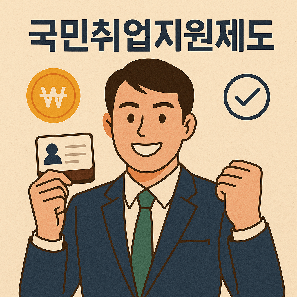 국민취업지원제도와 연계 가능한 지원금 묶음 전략