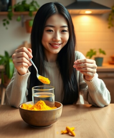 강황가루 효능 및 먹는법