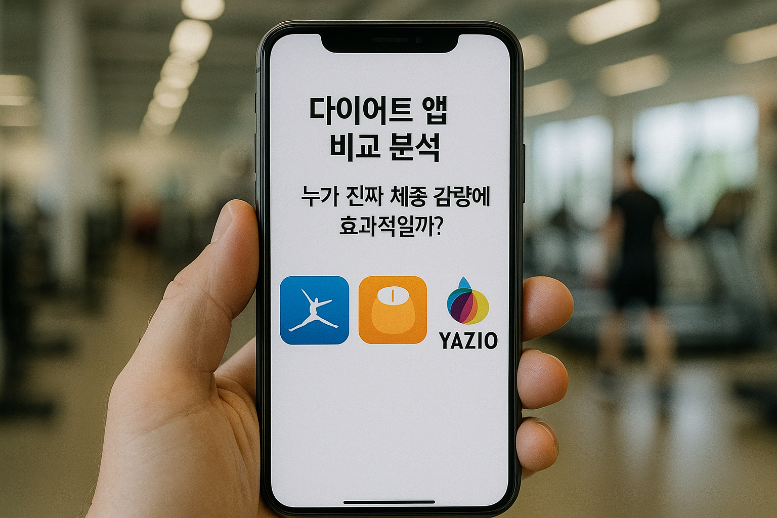 다이어트 앱 비교 분석, 누가 진짜 체중 감량에 효과적일까? 관련 이미지