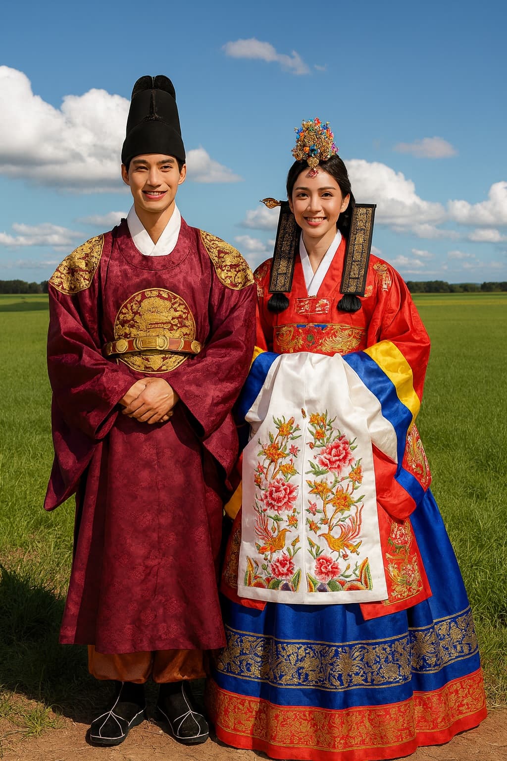 전통 혼례복 '활옷'ㅣ화려한 자수와 색채 해석