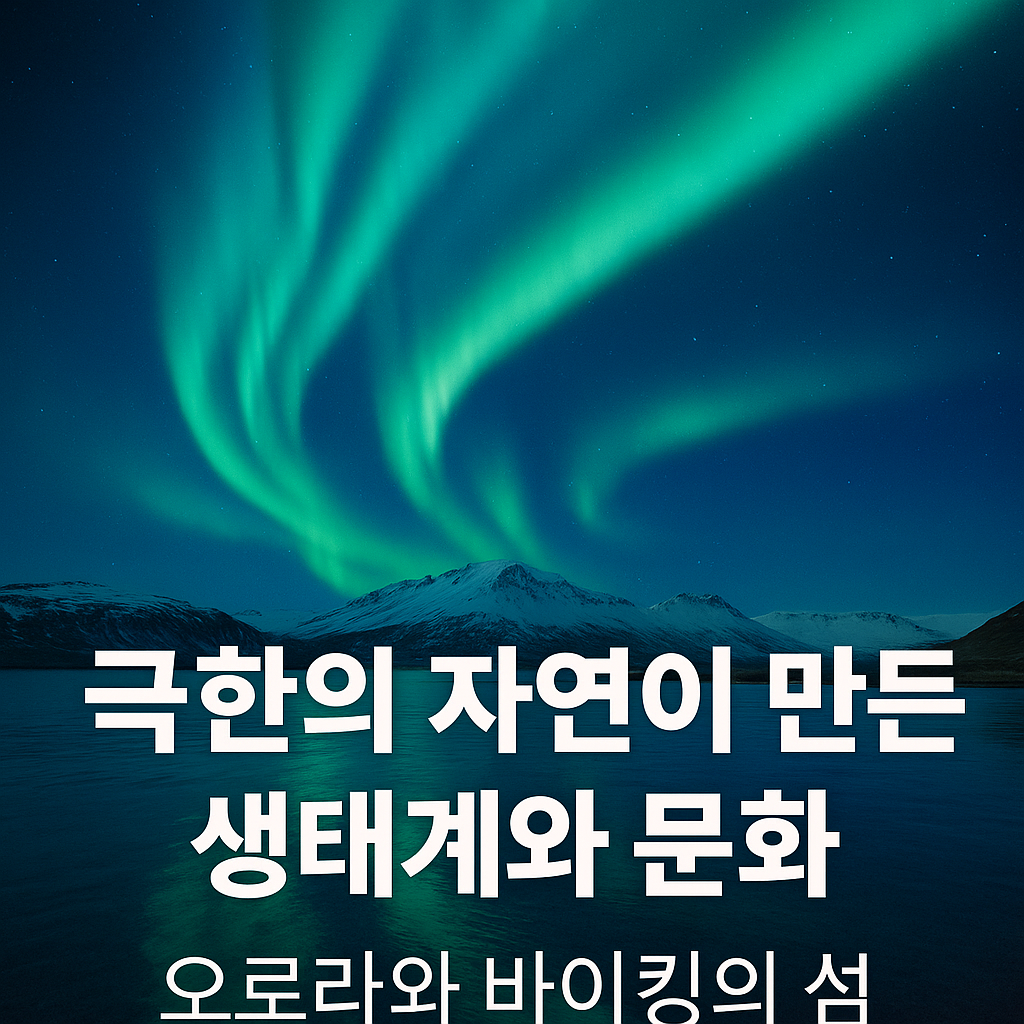 극한의 자연이 만든 생태계와 문화: 오로라와 바이킹의 섬