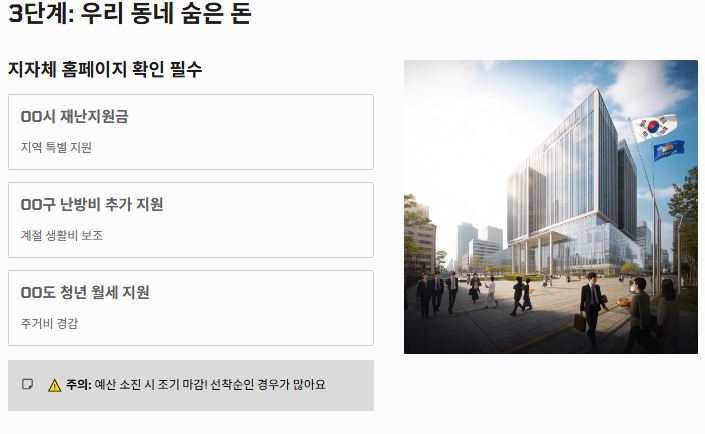 지자체 홈피