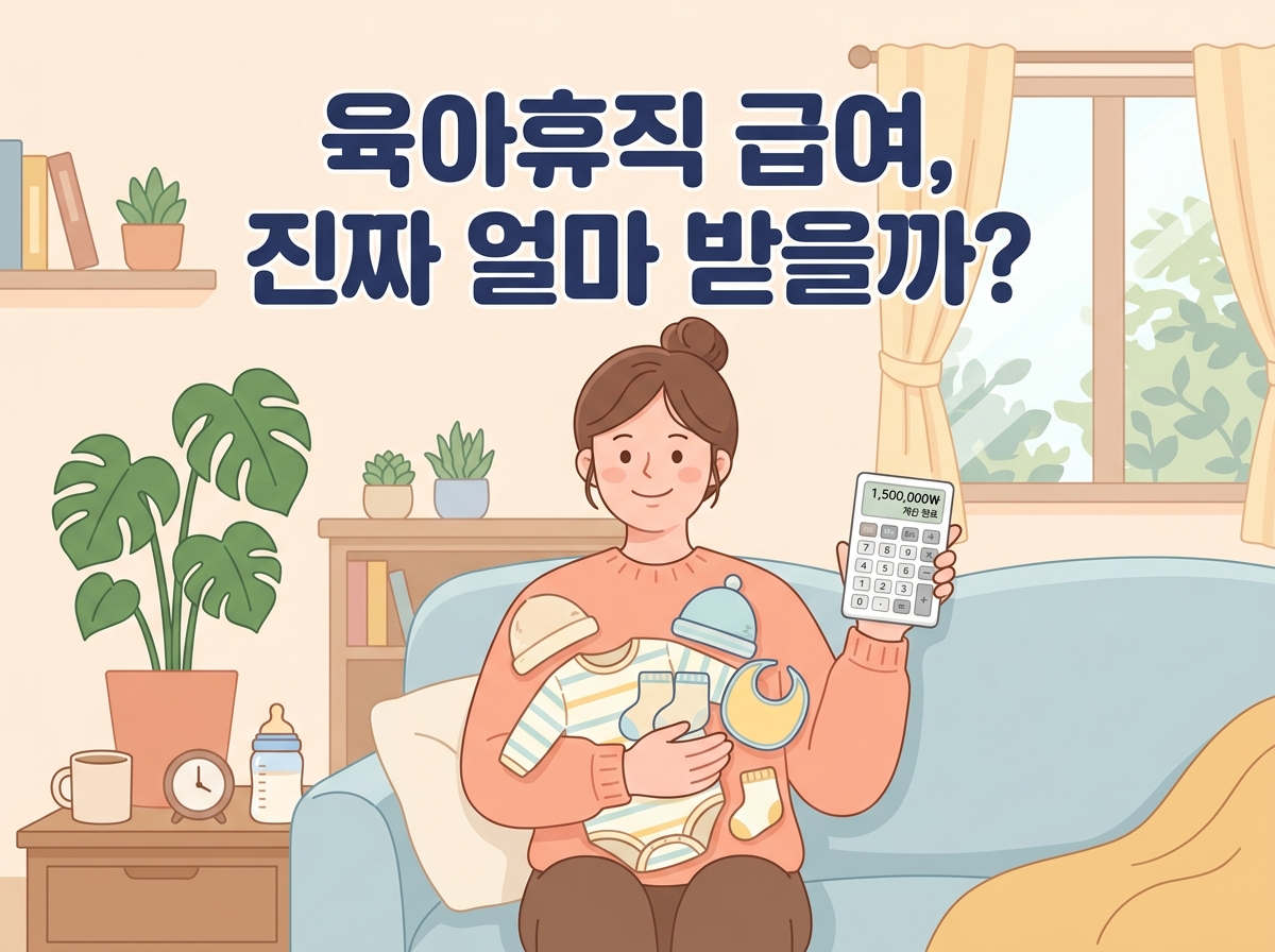 육아휴직 급여, 진짜 얼마 받을까?