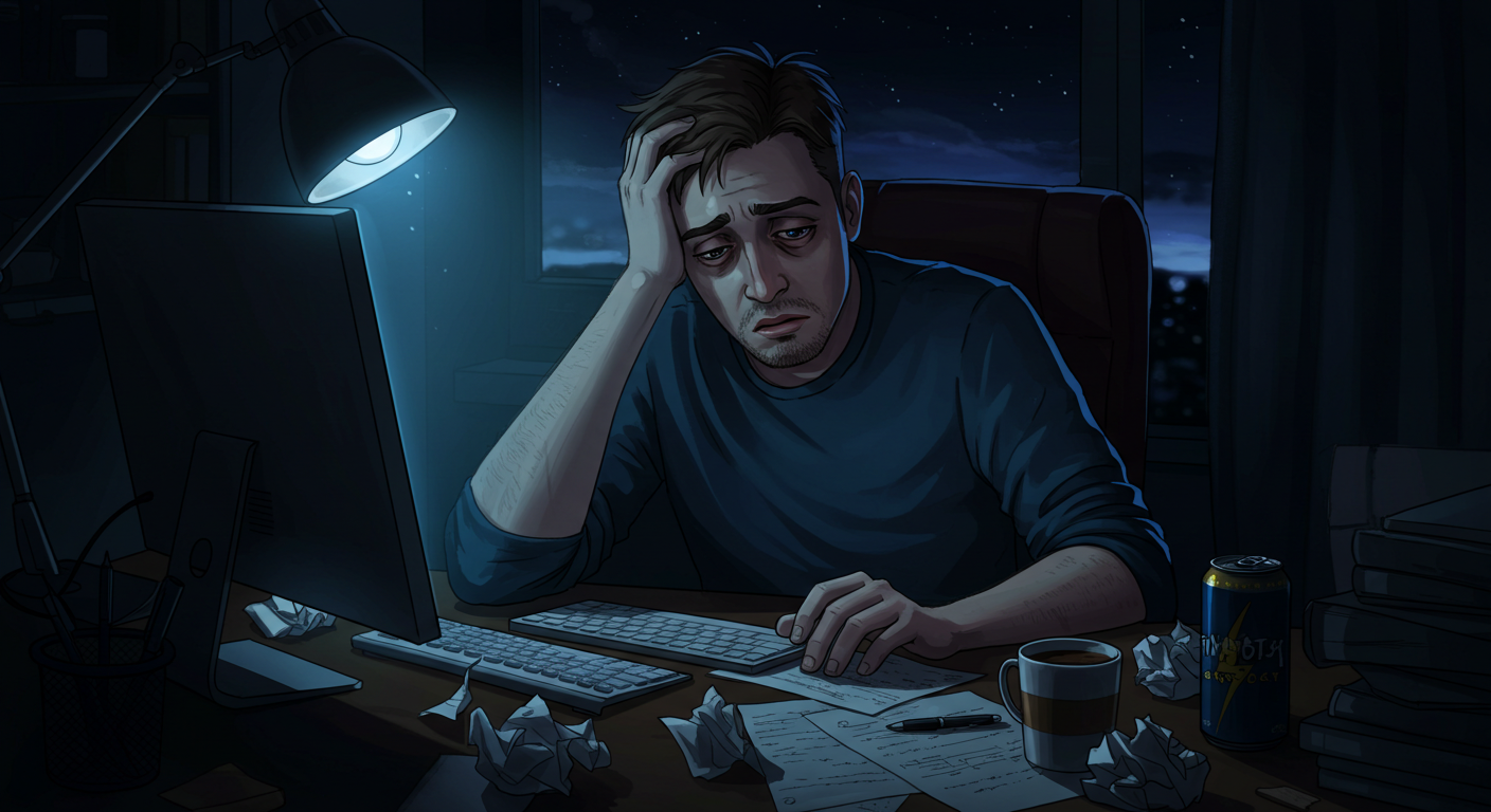 수면부족이 혈관 건강에 미치는 부정적 영향