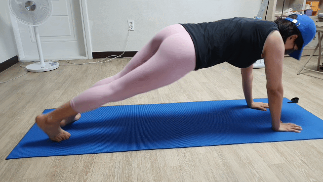 플랭크자세,플랭크 효과