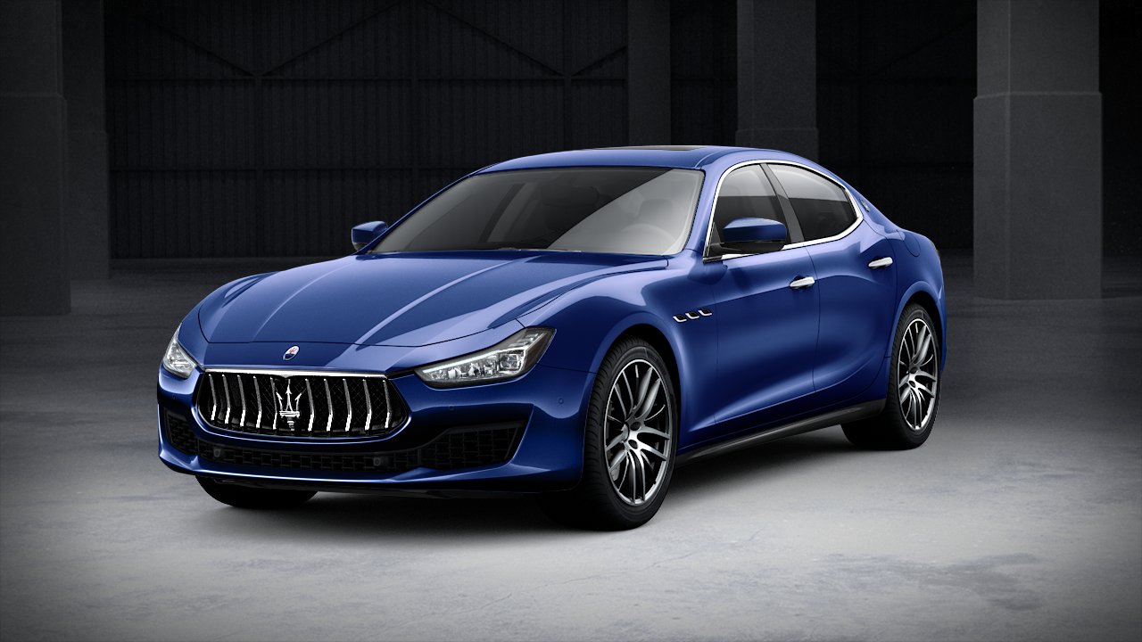 마세라티 기블리 색상코드 - Blu Emozione(색상코드 : 406)