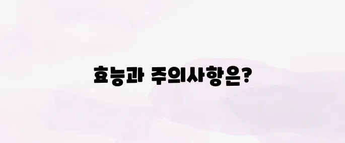 화살나무 효능 및 복용 시 주의사항 정리