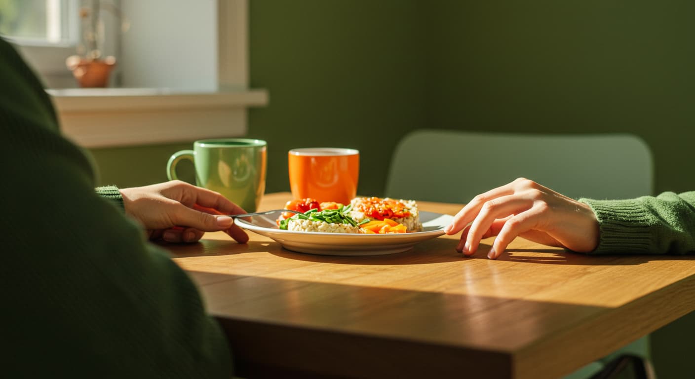 폭식 멈추는 법? 마인드풀 식사 5단계로 해결!