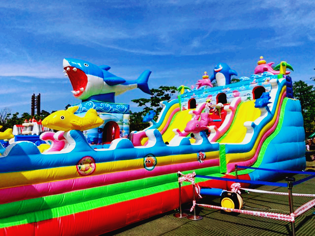 부산 어린이날행사 부산시민공원 에어바운스