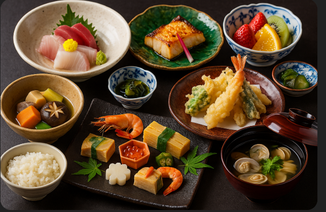 일본 정찬의 미학 가이세키 요리