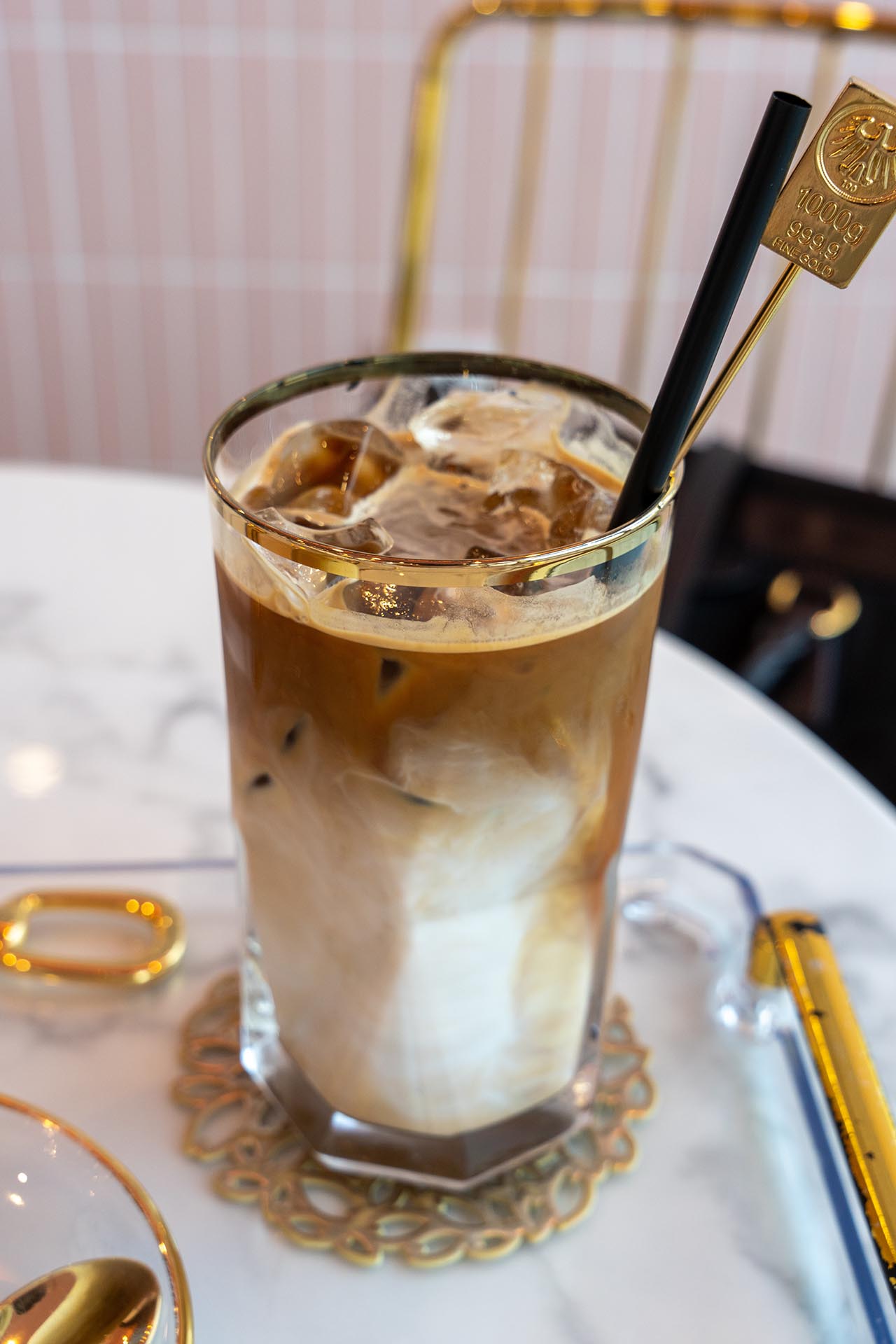 아이스 카페라떼