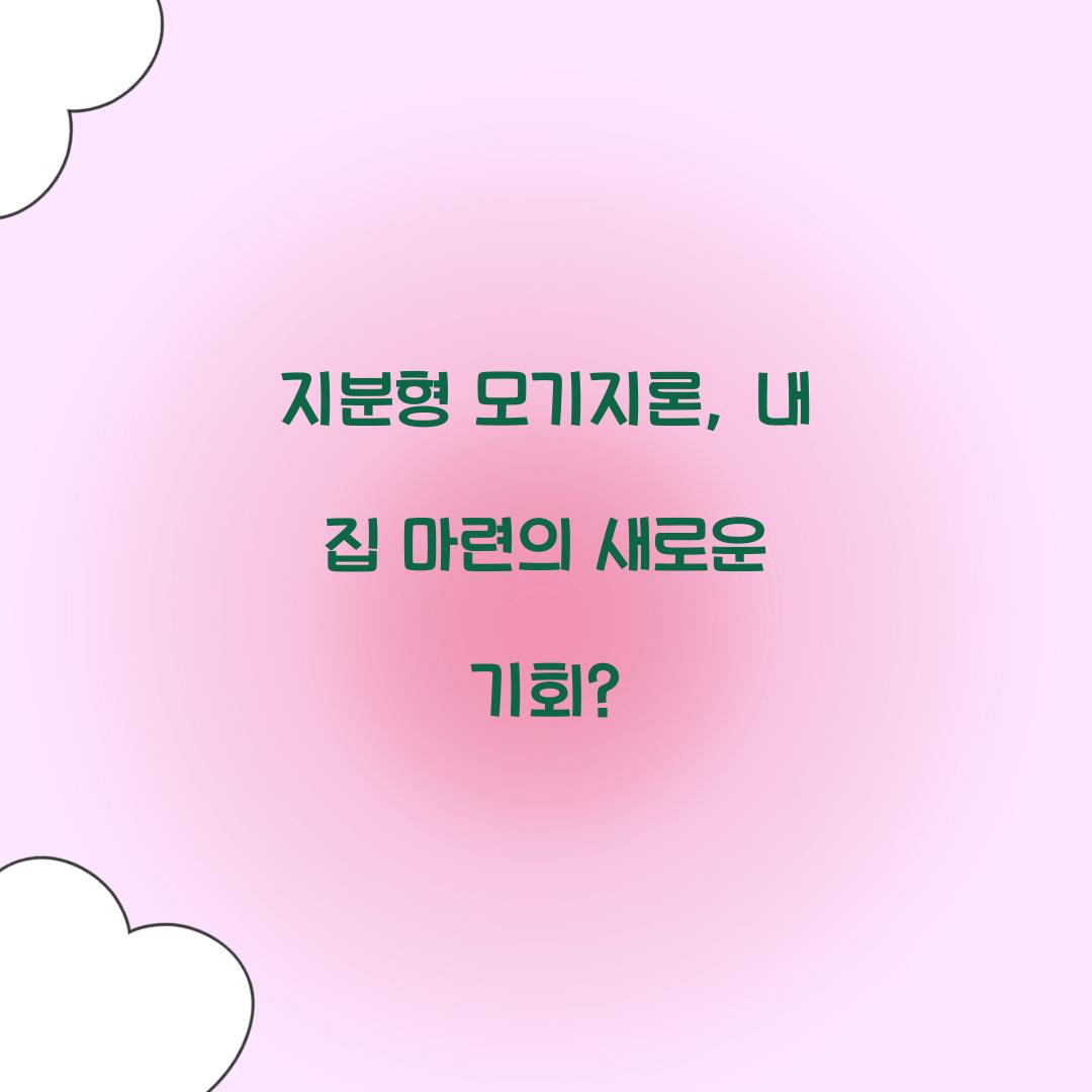 지분형 모기지론