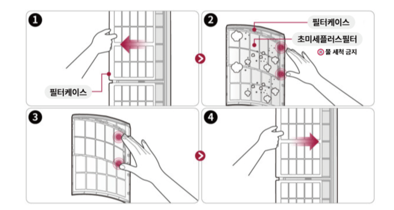 엘지 에어컨 무상점검 서비스&#44;리모컨&#44; 필터 청소