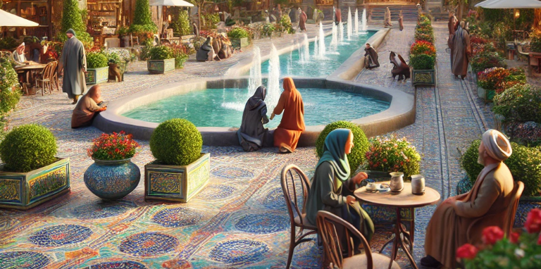 이란의 남녀 공공장소