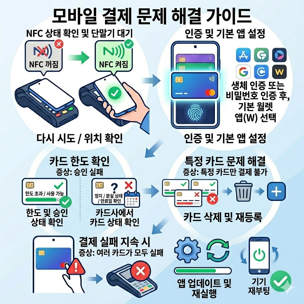 삼성월렛 결제 실패