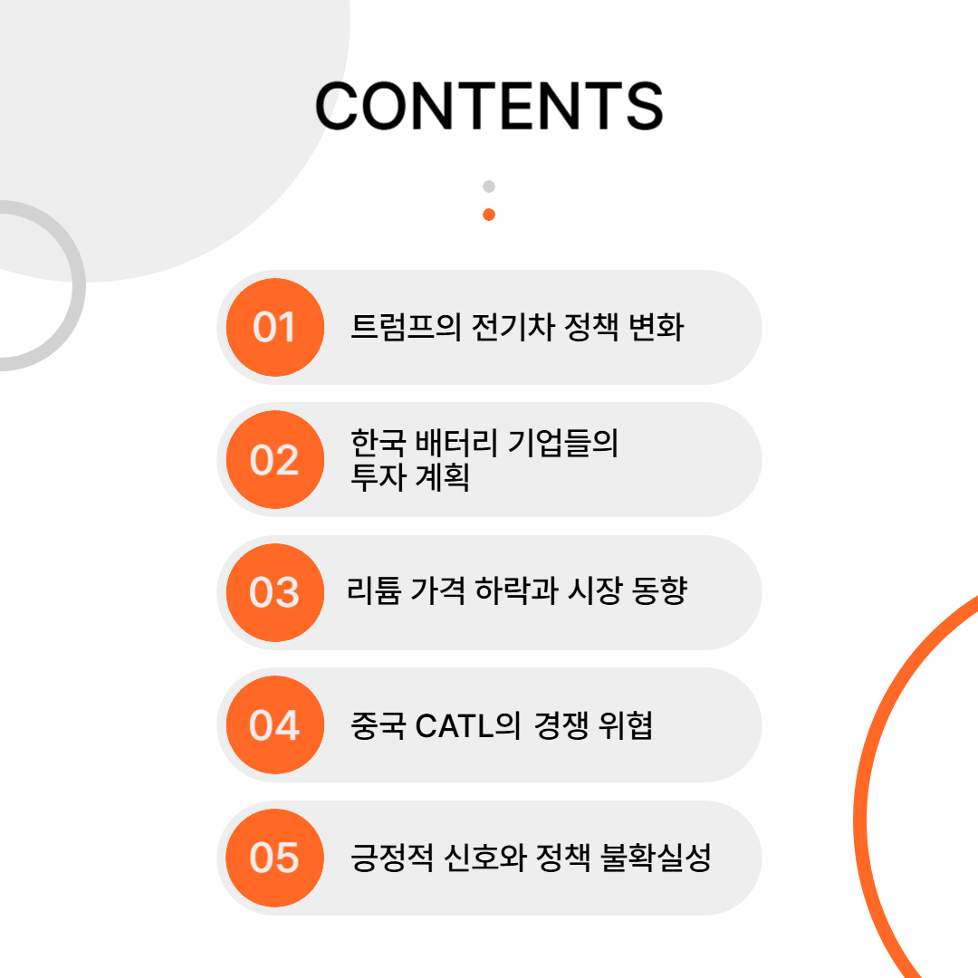 트럼프 전기차 정책 변화&amp;#44; 한국 배터리 산업